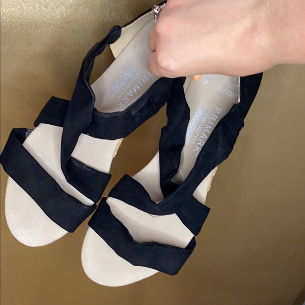Opened Toed Flats